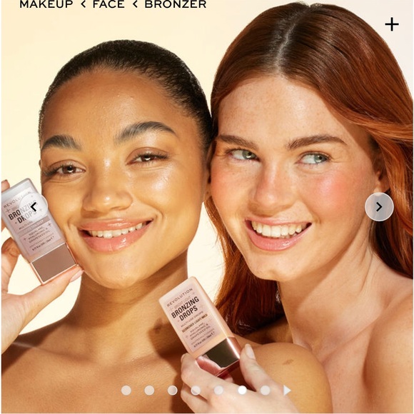 NWT MAKEUP REVOLUTION BRONZING & BLUSH DROPS - Picture 9 of 9